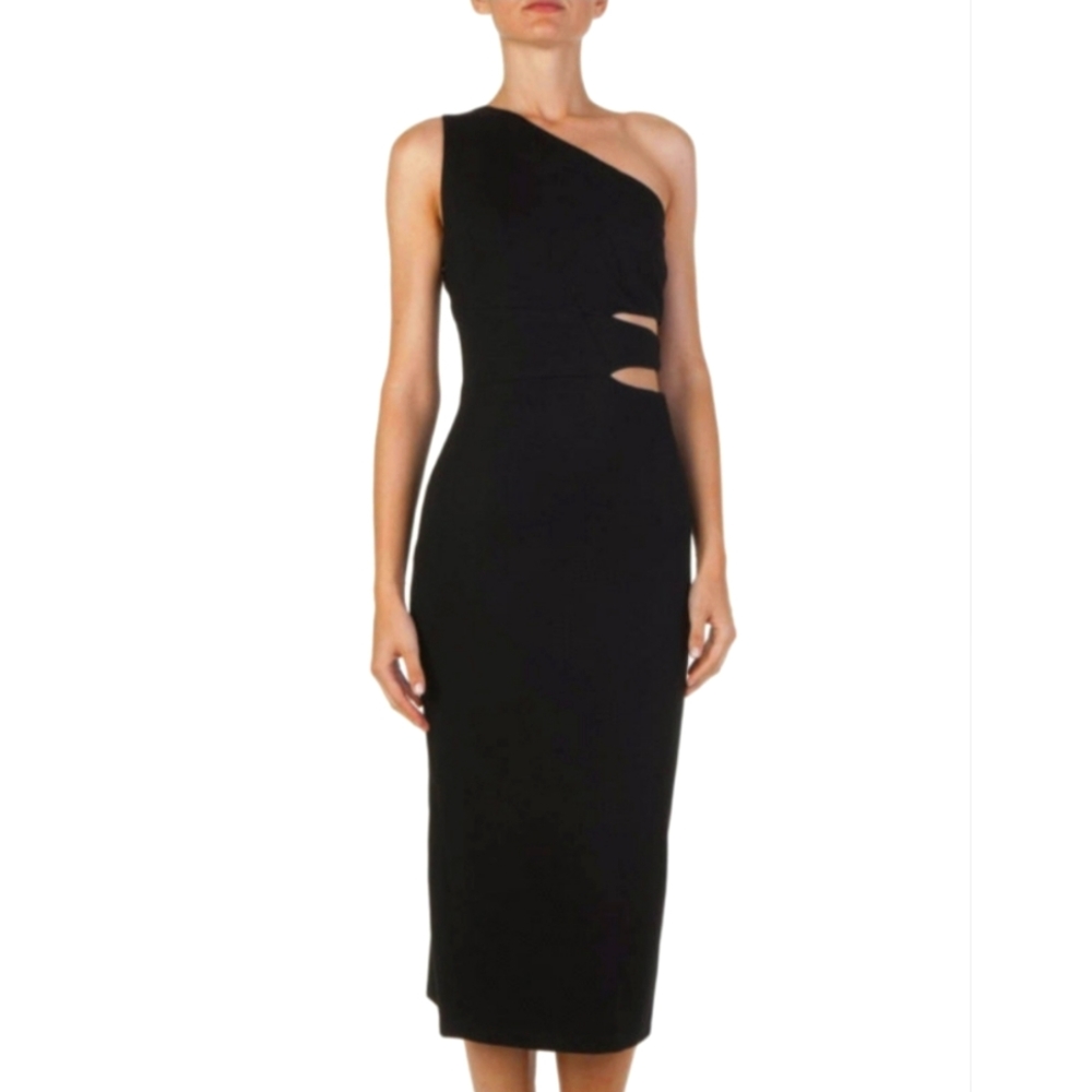 Alice and Olivia black dress